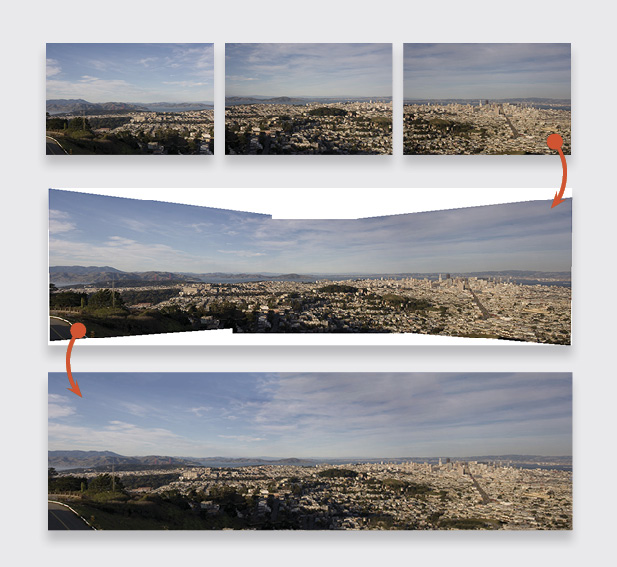 Photomerge and Content-Aware Fill 