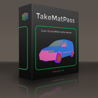 TakeMatPass for Cinema 4D