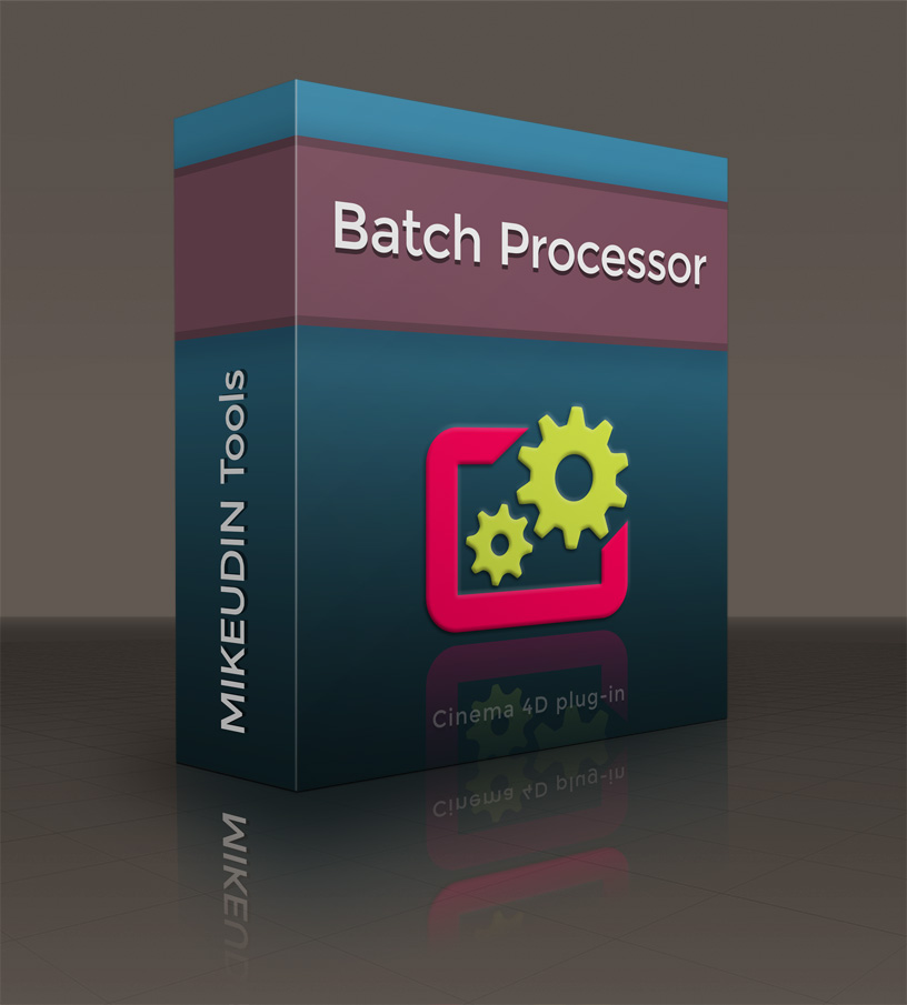 Batch Processor for Cinema 4D